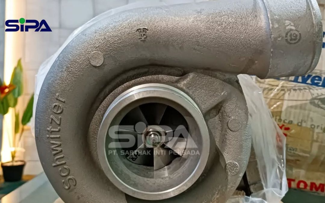 Genuine Komatsu EGS300 Turbocharger – Part Number 6152-81-8350 | Heavy Equipment Parts